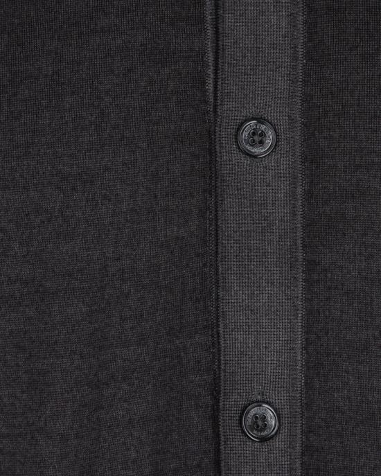 25FW 파올로페코라 집업 니트 5306822 Black - PAOLO PECORA