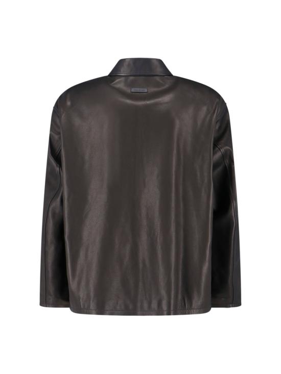 25FW 피어오브갓 가죽 자켓 FG25FW50 507LTH 001 Black - FEAR OF GOD