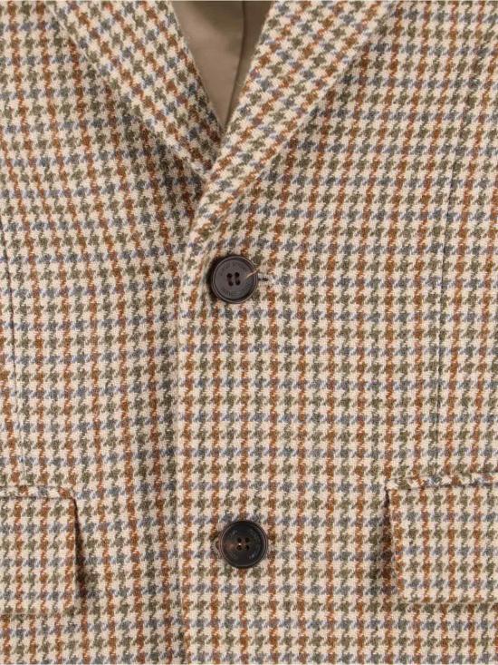 25FW 던스트 수트 자켓 UDJA5C101I2 BEIGE CHECK Beige - DUNST