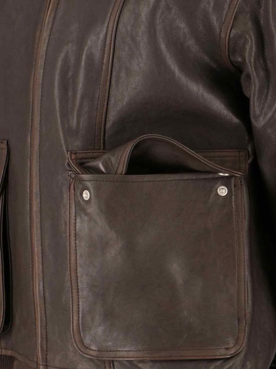 25FW 던스트 무스탕 UDJU5C103W3 DARK BROWN Brown - DUNST