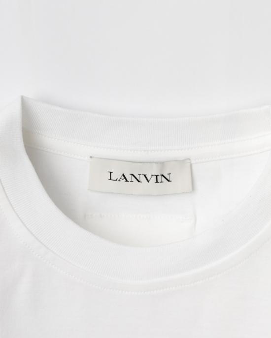 25FW 랑방 반팔 티셔츠 RM TS0115 J234 E25 01 OPTIC WHITE White - LANVIN