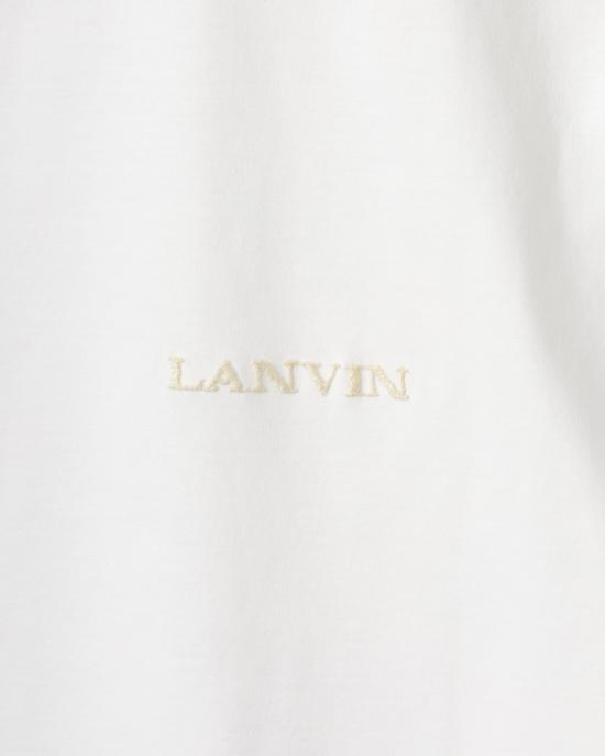 25FW 랑방 반팔 티셔츠 RM TS0115 J234 E25 01 OPTIC WHITE White - LANVIN
