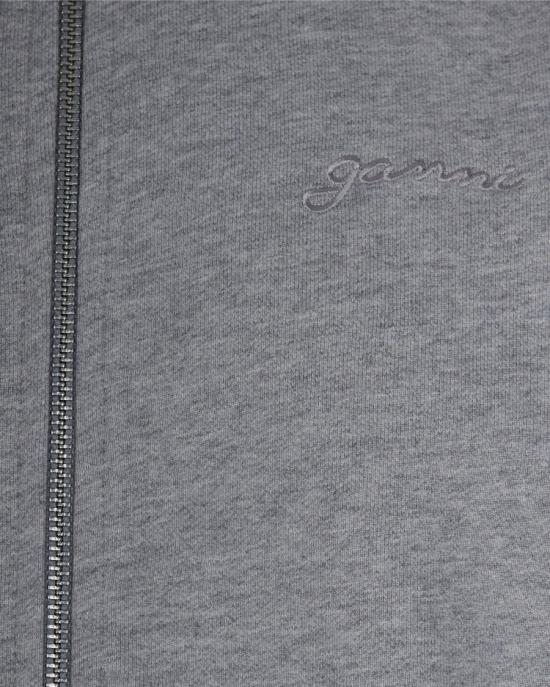 25FW 가니 후드 티셔츠 574931 Grey - GANNI