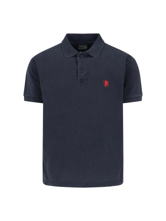 25FW 발렌시아가 폴로 티셔츠 850357 TTVH2 1055 Black