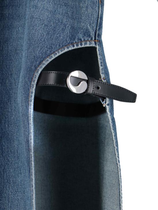 25FW 코페르니 미디 스커트 COPJ101F2014 BLU Blue - COPERNI