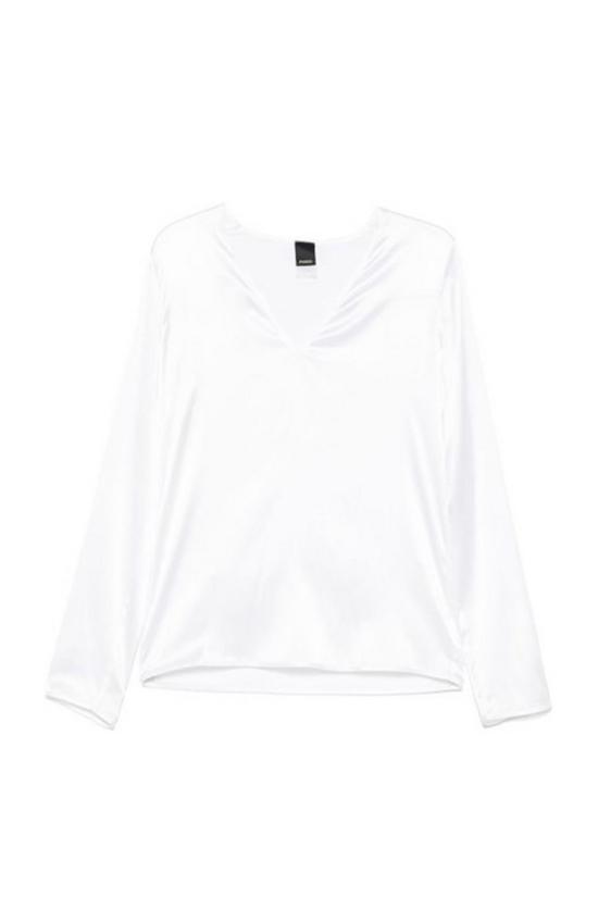 25SS 핑코 긴팔 티셔츠 104669A2JRZ05 White