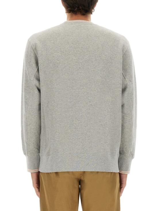 25FW 오트리 긴팔 티셔츠 SWPM U4HX Grey - AUTRY
