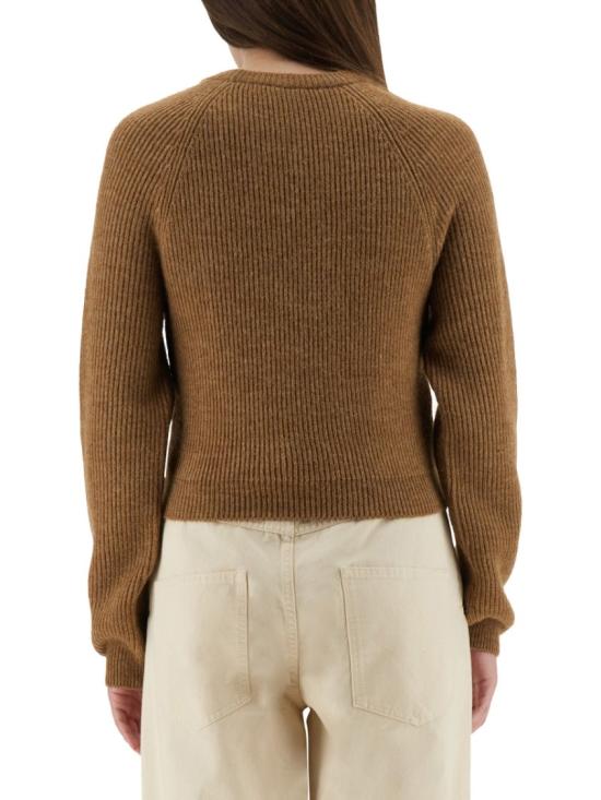 25FW 모스키노 스웨터 09335504 0096 Brown - MOSCHINO