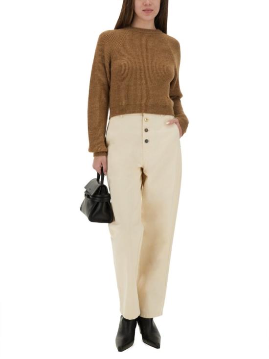 25FW 모스키노 스웨터 09335504 0096 Brown - MOSCHINO