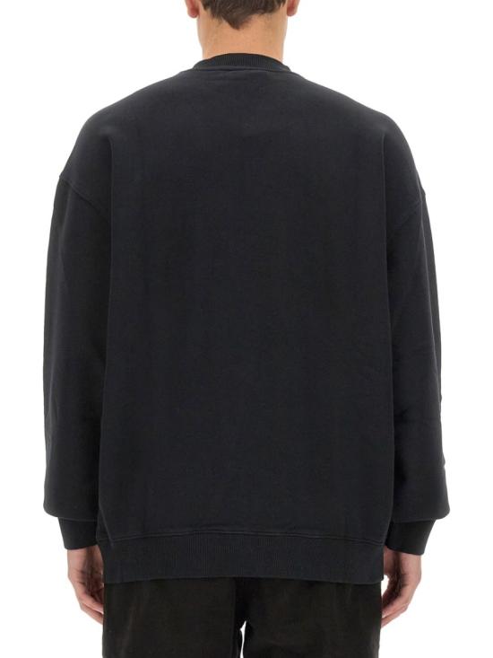  마르셀로 불론 긴팔 티셔츠 CMBA097 F23FLE0021033 Black - MARCELO BURLON