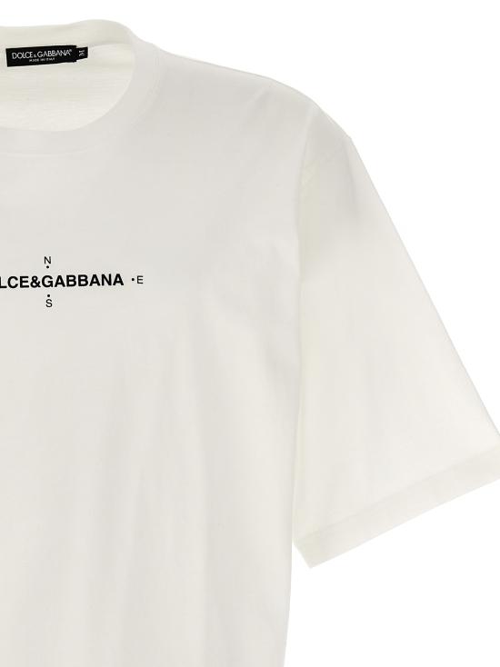  돌체앤가바나 반팔 티셔츠 G8PB8TG7K4WW0800 White - DOLCE & GABBANA
