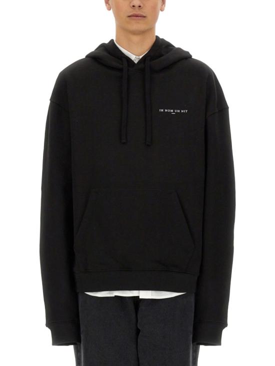  이놈어닛 후드 티셔츠 NUS25252 009 Black