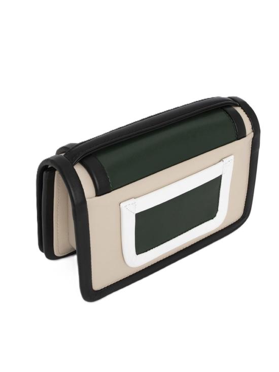 25FW 피에르하디 크로스백 QV08LAMBDAEKGREENOFFWHITE Green - PIERRE HARDY