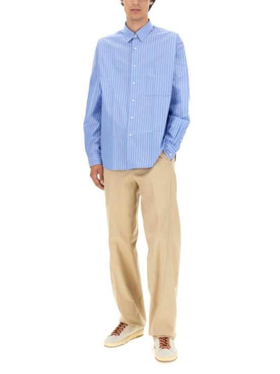  랑방 긴팔 셔츠 RM SI0005 5716 A232000 Blue - LANVIN