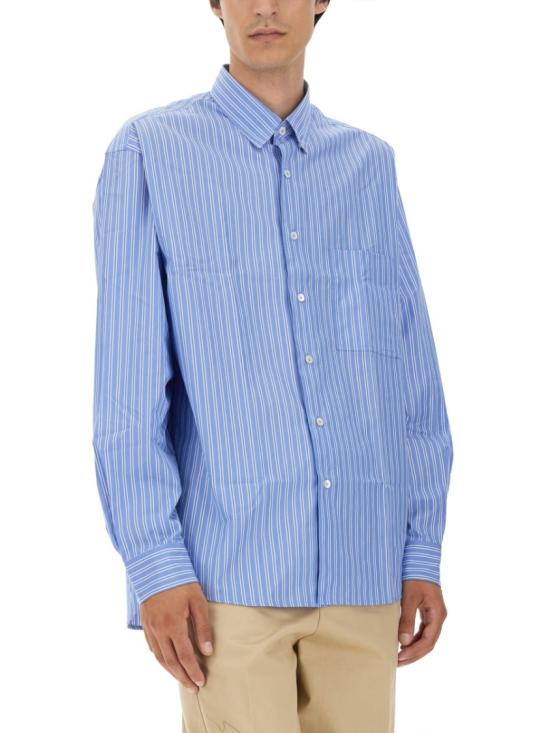  랑방 긴팔 셔츠 RM SI0005 5716 A232000 Blue - LANVIN