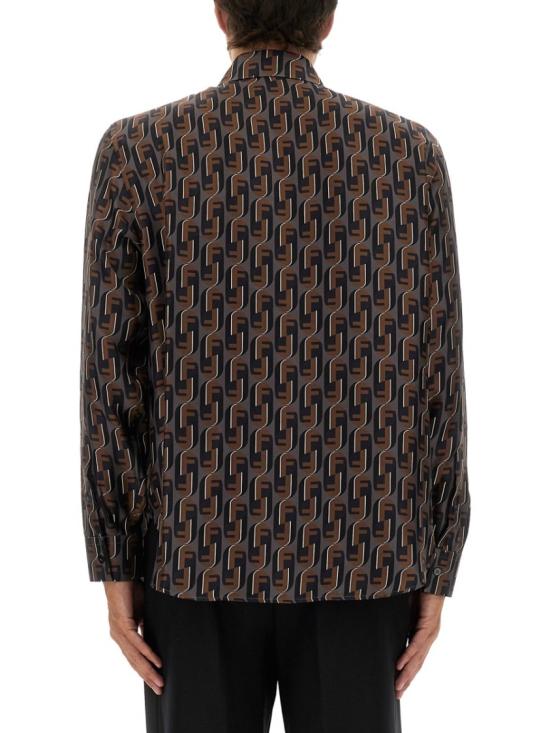 25FW 펜디 긴팔 셔츠 FS1319 AVDBF1TRS Multicolor - FENDI