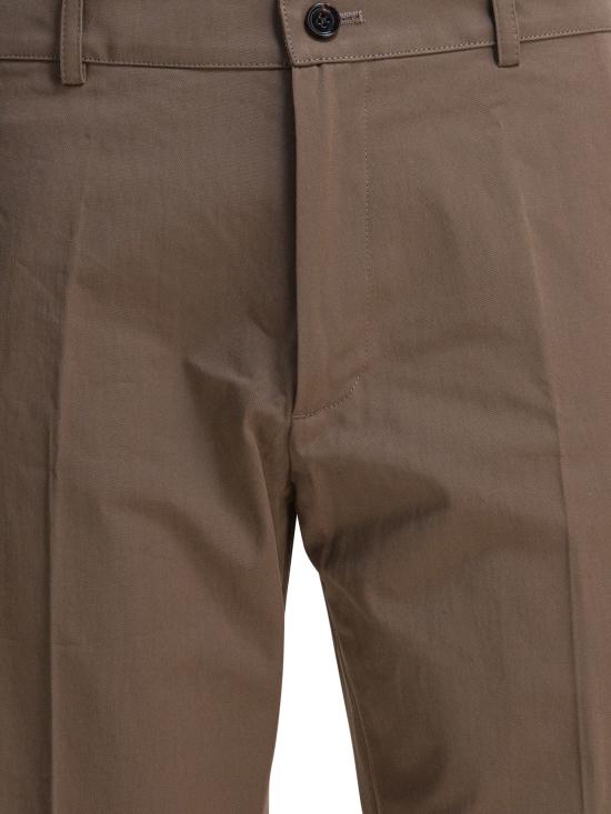 25FW 버버리 코튼 치노 팬츠 8115462 Brown - BURBERRY