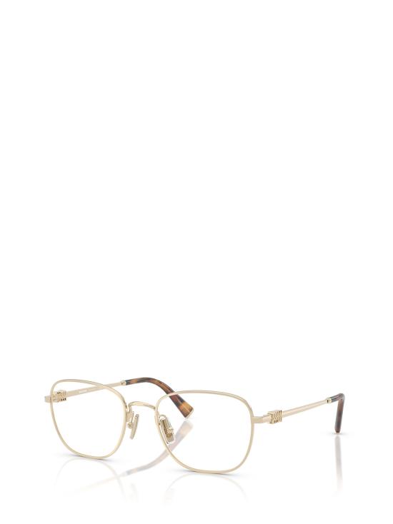 26FW 미우미우 안경 MU 50WV ZVN1O1 PALE GOLD - MIU MIU