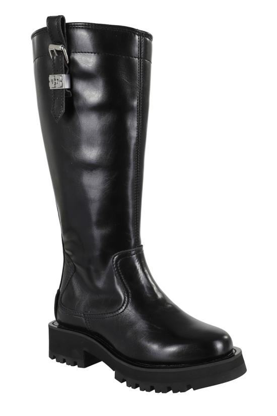 25FW 가니 하이 부츠 S3022 097 Black - GANNI