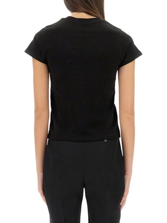  알렉산더 맥퀸 반팔 티셔츠 819193 QLAEH1000 Black - ALEXANDER MCQUEEN