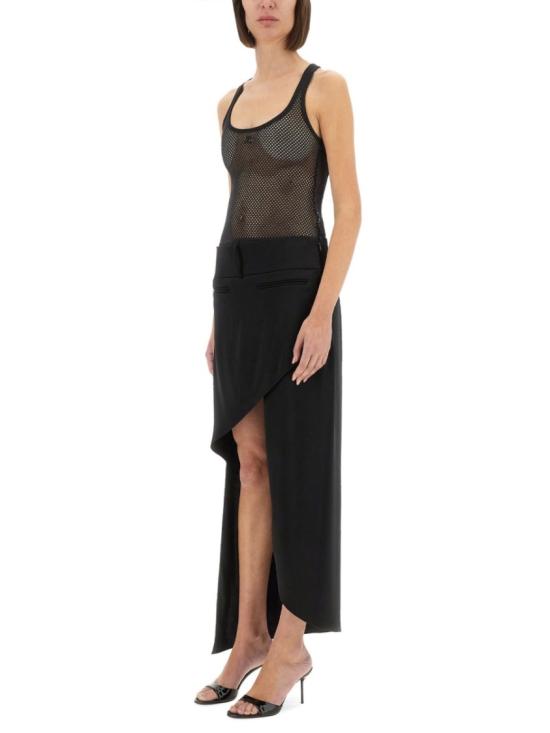  쿠레쥬 민소매 티셔츠 225JDE130 JS01199999 Black - COURREGES