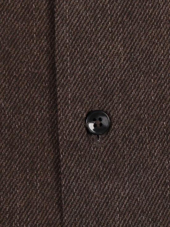 25FW 싸쿠스 긴팔 셔츠 ACT558ML 91622 Brown - XACUS
