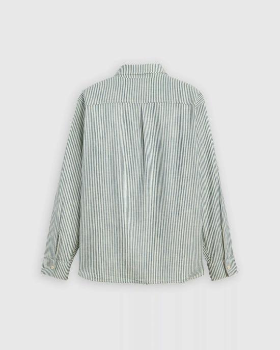  리바이스 셔츠 블루 탭 워크 셔츠 - LEVI'S