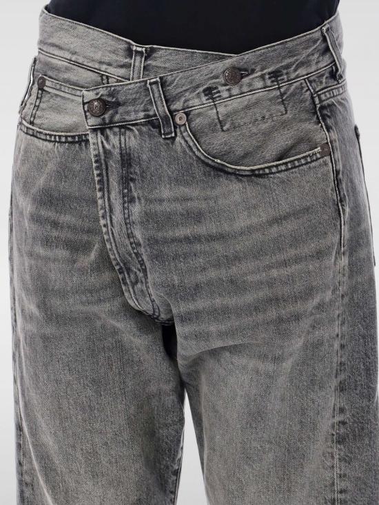 25FW 알13 KELLY 캘리 크로스오버 데님 팬츠 R13W2048549A 134 Black - R13