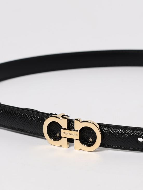 25FW 살바토레 페라가모 레귤러 벨트 23B224 675180 193 Black - SALVATORE FERRAGAMO