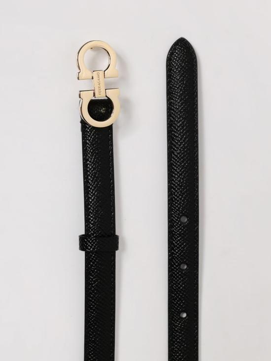 25FW 살바토레 페라가모 레귤러 벨트 23B224 675180 193 Black - SALVATORE FERRAGAMO