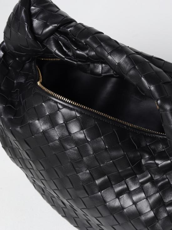 25FW 보테가베네타 레더 조디백 690225VCPP0 8425 Black - BOTTEGA VENETA