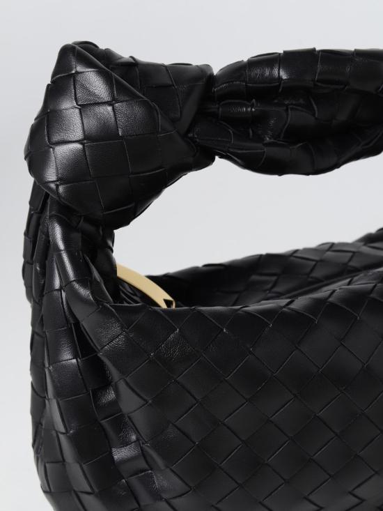 25FW 보테가베네타 레더 조디백 690225VCPP0 8425 Black - BOTTEGA VENETA