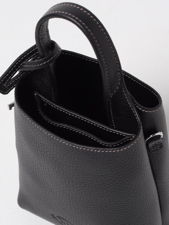 25SS 토즈 토트백 XBWAPAT9000QRI B999 Black - TODS