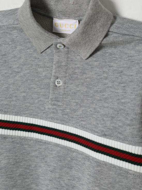 25FW [키즈] 구찌 티셔츠 832312XJHBB 1183 Grey - GUCCI
