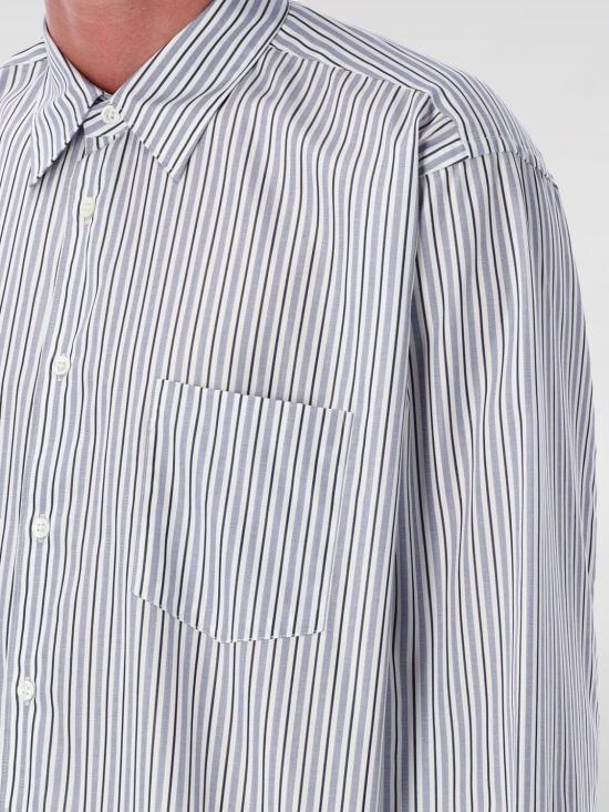25FW 꼼데가르송 긴팔 셔츠 FZB220051 3 Striped - COMME DES GARCONS