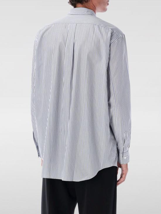 25FW 꼼데가르송 긴팔 셔츠 FZB220051 3 Striped - COMME DES GARCONS