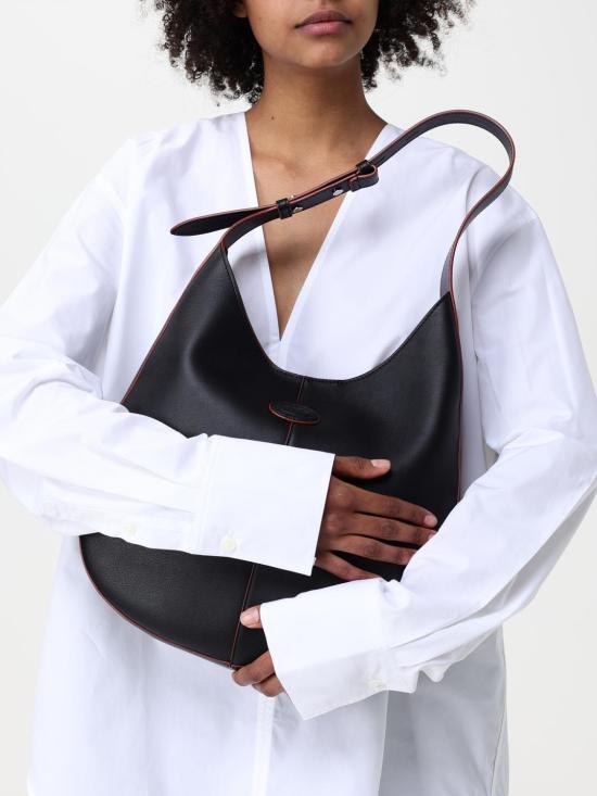 25FW 토즈 숄더백 XBWDBSR9200YAT B999 Black - TODS