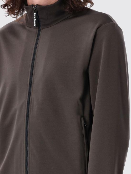 25FW 팜앤젤스 긴팔 티셔츠 PMBD089S25FAB001 1303 Brown - PALM ANGELS