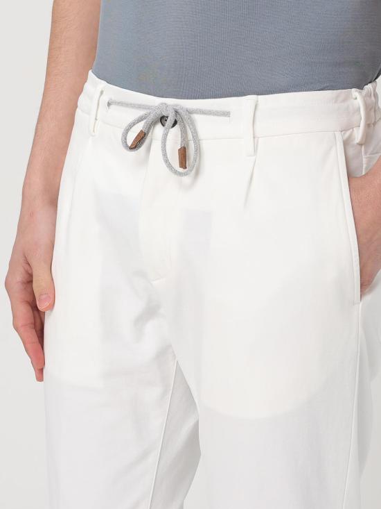 25FW 일레븐티 팬츠 X75PANB21TET0K005 01 White - ELEVENTY