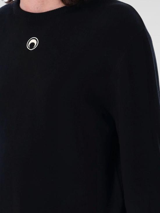 25SS 마린세르 스웨터 MTK004ACKNI0511 BK99 Black - MARINE SERRE