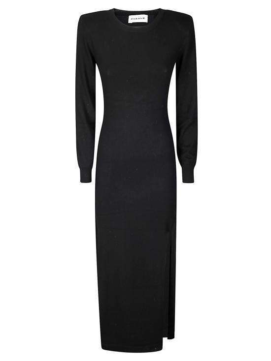 25FW 파로쉬 롱 원피스 D550909LIME25 013 BLACK