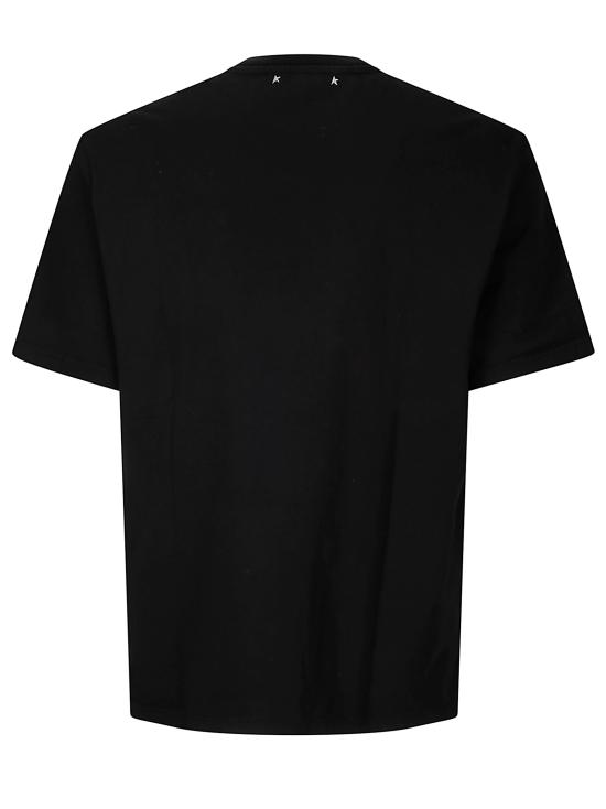 26SS 골든구스 반팔 티셔츠 GMP01220P000637 90292 VINTAGE BLACK - GOLDEN GOOSE