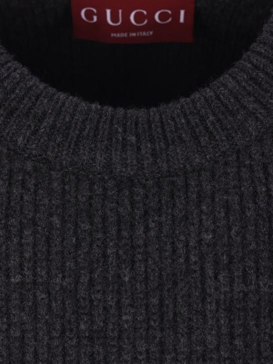 25FW 구찌 울 캐시미어 립 니트 스웨터 833499 XKEYJ1043 - GUCCI