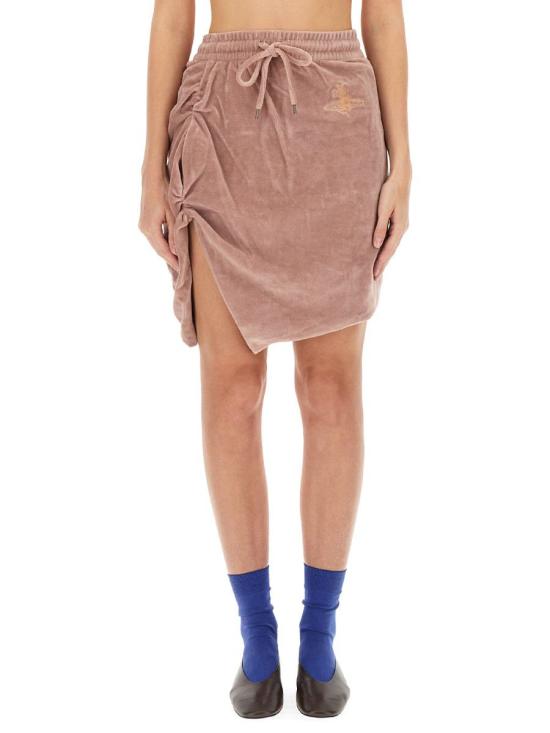 25FW 비비안웨스트우드 미디 스커트 1J01000FJ009VG406 ROSA DOM