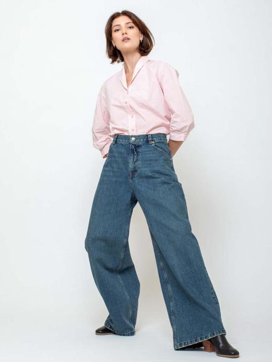  레이첼 코미 데님 팬츠 도티르 팬트