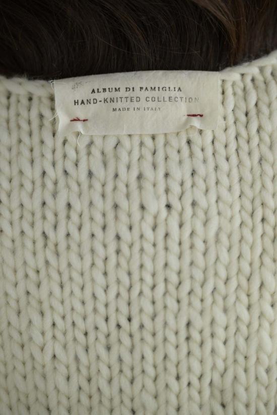  앨범 디 파밀리아 베스트 앨범 Di Famiglia 핸드니트 조끼 - ALBUM DI FAMIGLIA