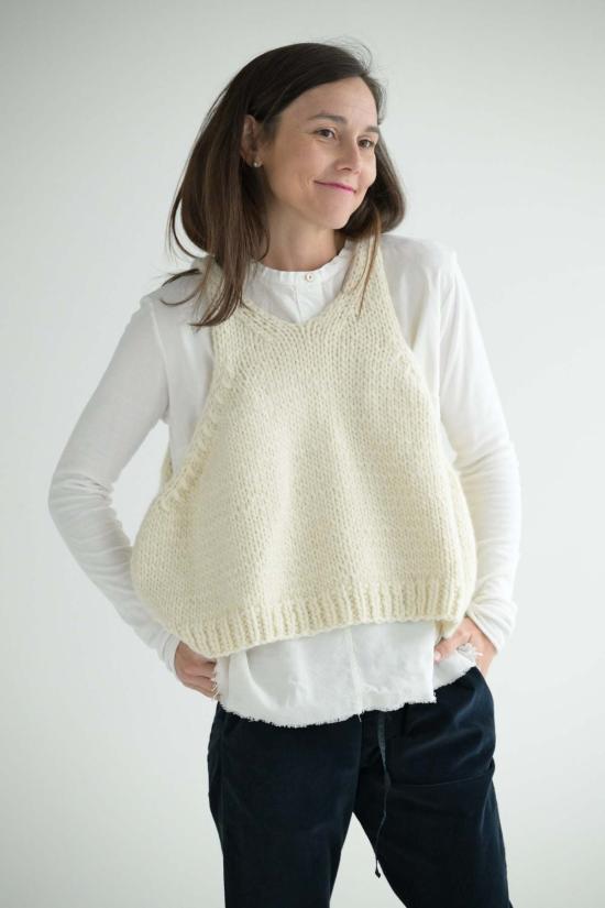  앨범 디 파밀리아 베스트 앨범 Di Famiglia 핸드니트 조끼 - ALBUM DI FAMIGLIA