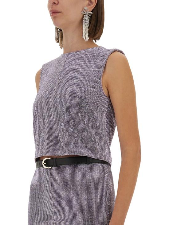 25FW 셀프 포트레이트 탑 PF25 023T L LILAC Grey - SELF PORTRAIT