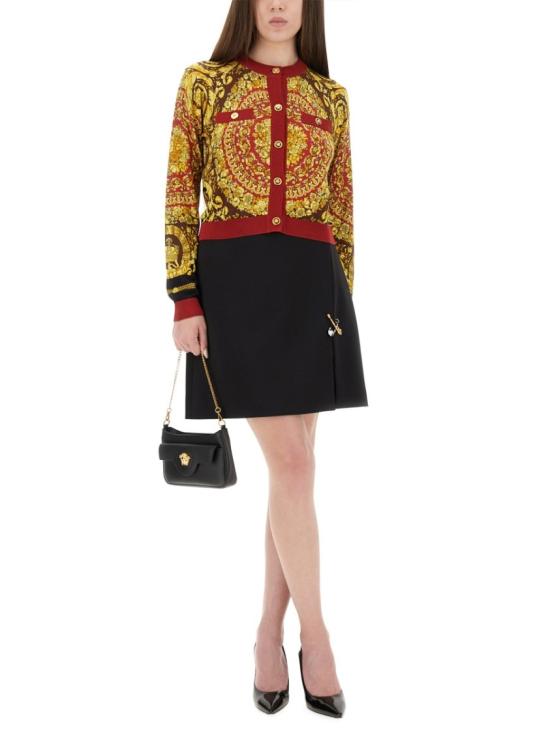 25FW 베르사체 가디건 1020382 1A147555R650 Red - VERSACE