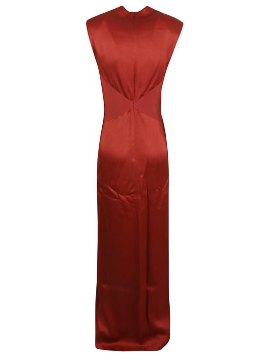  막스마라 롱 원피스 2382260232600 010 Red - MAX MARA